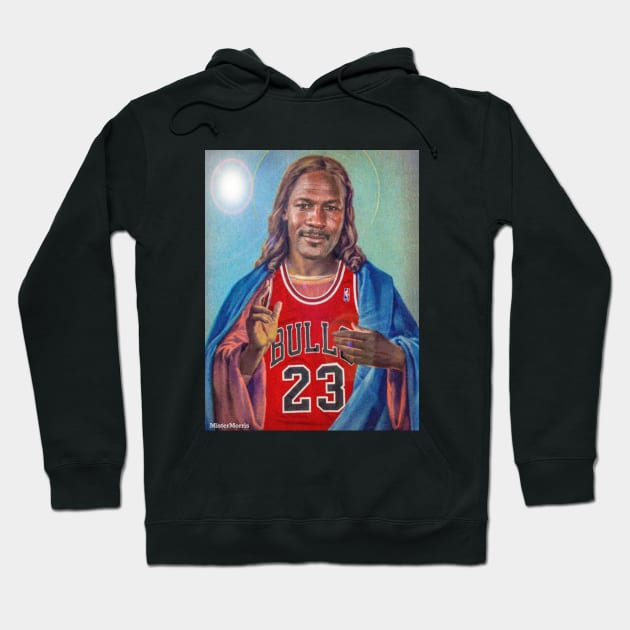 THE LAST DANCE WITH BLACK JESUS Design by Mister Morris Hoodie by MisterMorris